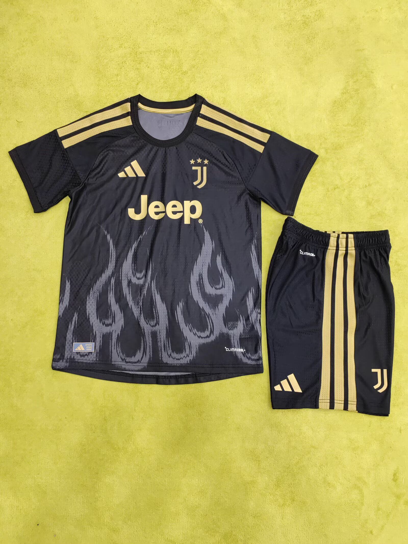 Kids-Juventus 26/27 Third Black Soccer Jersey(Player)